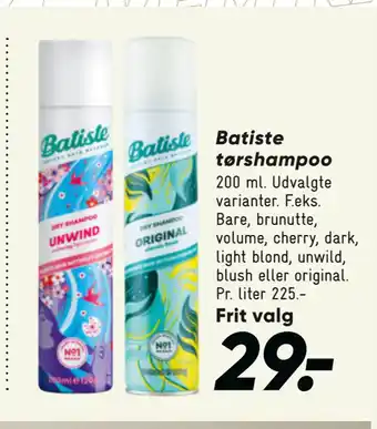Batiste tørshampoo
