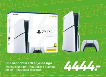 Bilka PS5 Standard 1TB i nyt design tilbud
