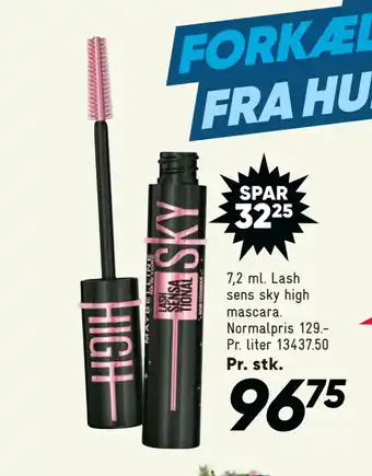 Bilka 7,2 ml. Lash sens sky high mascara tilbud