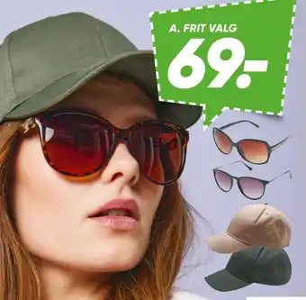 Bilka Kasket eller solbriller tilbud