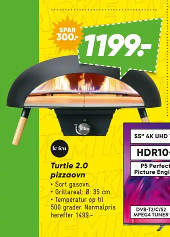 Bilka Turtle 2.0 pizzaovn tilbud