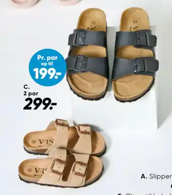 Bilka Slippers tilbud