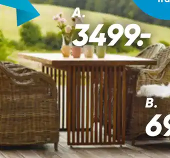 Bilka Skagen havebord tilbud
