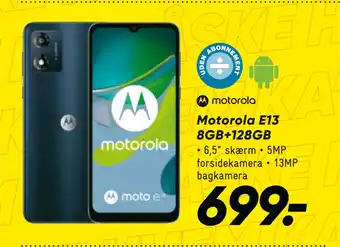 Bilka Motorola E13 8GB+128GB tilbud
