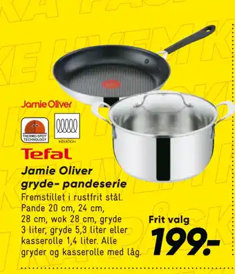 Bilka Jamie Oliver gryde- pandeserie tilbud