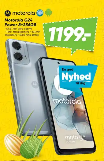Bilka Motorola G24 Power 8+256GB tilbud