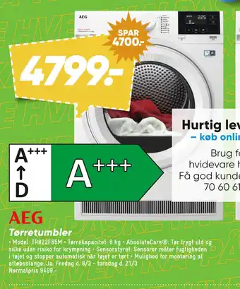 Bilka Tørretumbler tilbud