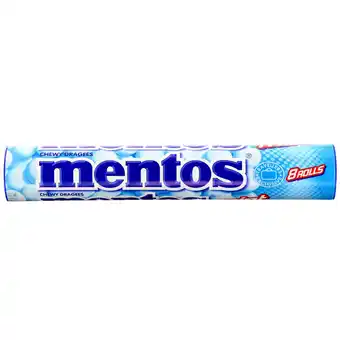Fleggaard Mentos Mint Jumbo Roll 8-pak 296 g tilbud
