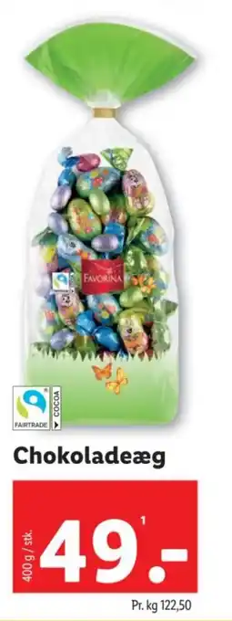 Lidl Chokoladeæg tilbud