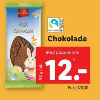 Lidl Chokolade tilbud