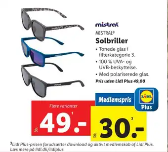 Lidl Solbriller tilbud