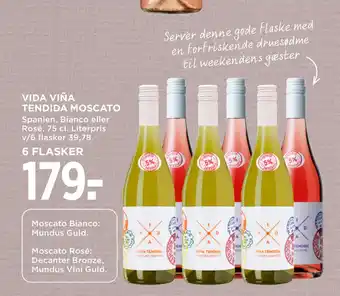VIDA VIÑA TENDIDA. MOSCATO