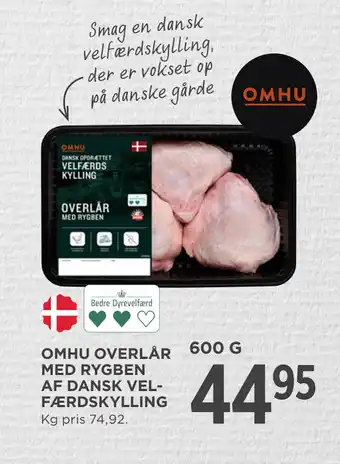 MENY OMHU OVERLÅR MED RYGBEN AF DANSK VELFÆRDSKYLLING tilbud