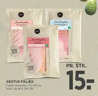 GESTUS PÅLÆG
