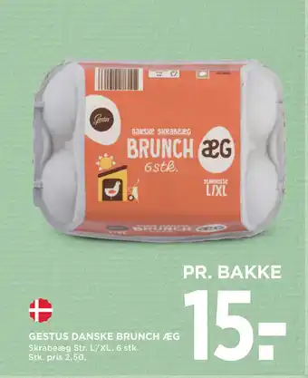 MENY GESTUS DANSKE BRUNCH ÆG tilbud