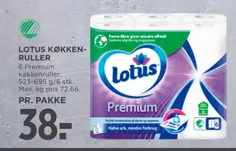 MENY LOTUS KØKKENRULLER tilbud