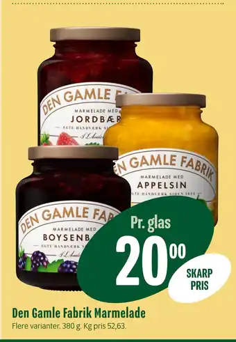 Min Købmand Den Gamle Fabrik Marmelade tilbud
