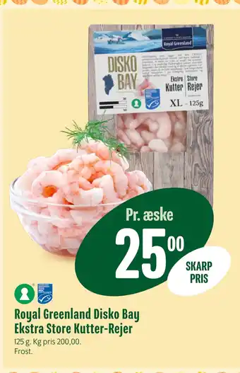 Min Købmand Royal Greenland Disko Bay Ekstra Store Kutter-Rejer tilbud