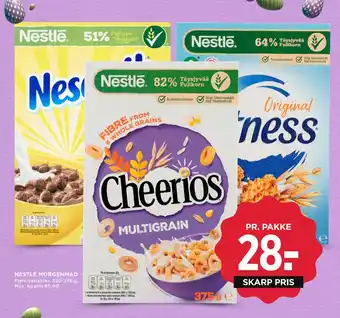 MENY NESTLÉ MORGENMAD tilbud