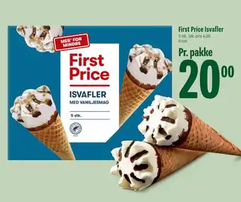 Min Købmand First Price Isvafler tilbud