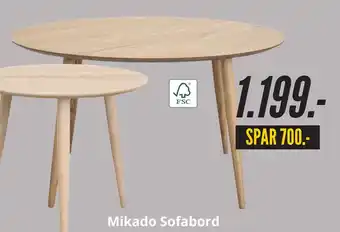 My Home Mikado Sofabord Ø55 cm tilbud