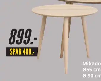 My Home Mikado Sofabord Ø 90 cm tilbud
