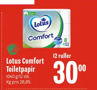 Min Købmand Lotus Comfort Toiletpapir tilbud