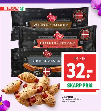 SPAR Gøl Pølser tilbud