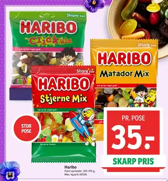 SPAR Haribo tilbud