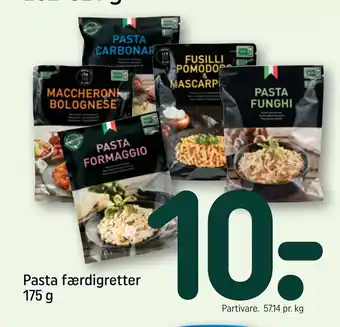 REMA 1000 Pasta færdigretter 175 g tilbud