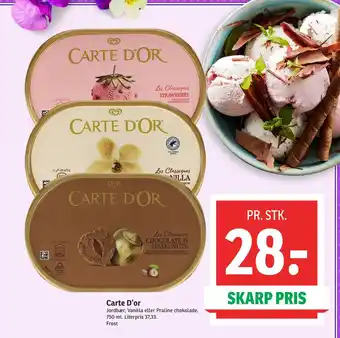 SPAR Carte D’or tilbud