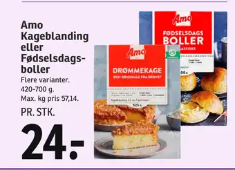 SPAR Amo Kageblanding eller Fødselsdagsboller tilbud