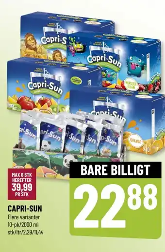 Løvbjerg CAPRI-SUN tilbud