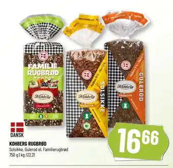 KOHBERG RUGBRØD