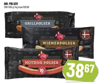 Løvbjerg GØL PØLSER tilbud