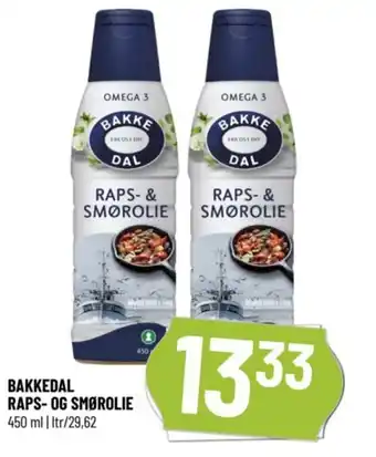 Løvbjerg BAKKEDAL RAPS- OG SMØROLIE tilbud