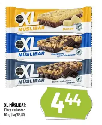 Løvbjerg XL MÜSLIBAR tilbud