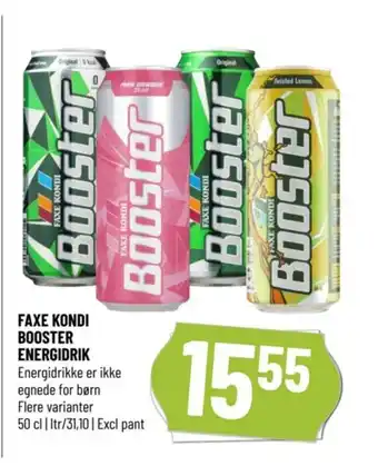 Løvbjerg FAXE KONDI BOOSTER ENERGIDRIK tilbud