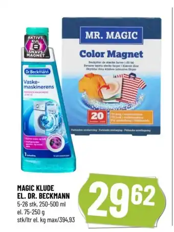 Løvbjerg MAGIC KLUDE EL. DR. BECKMANN tilbud