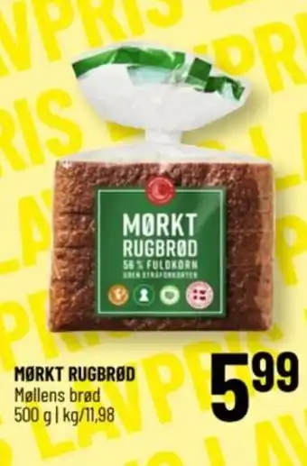Løvbjerg MØRKT RUGBRØD tilbud