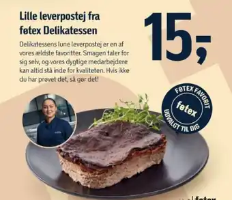 Føtex Lille leverpostej fra føtex Delikatessen tilbud