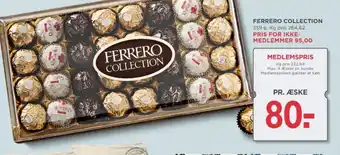 MENY FERRERO COLLECTION tilbud