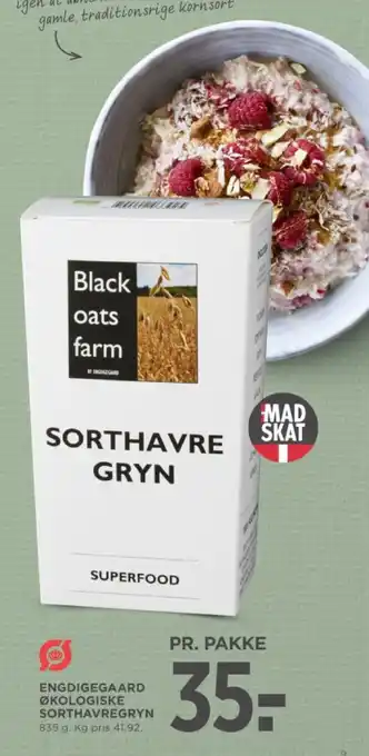 ENGDIGEGAARD ØKOLOGISKE SORTHAVREGRYN