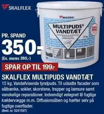 Stark Skalflex Multipuds Vandtæt 15kg tilbud