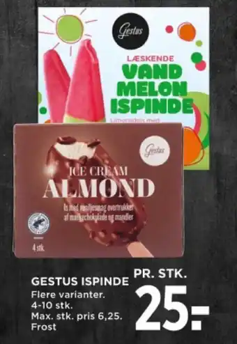 MENY GESTUS ISPINDE tilbud