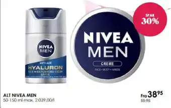 Matas ALT NIVEA MEN tilbud