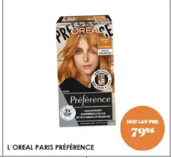 Matas L'OREAL PARIS PRÉFÉRENCE tilbud