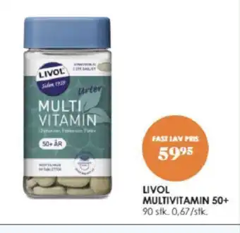 Matas LIVOL MULTIVITAMIN 50+ tilbud