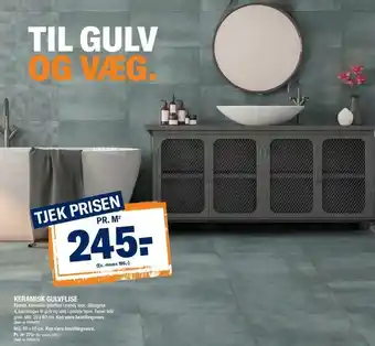 Keramisk Gulvflise