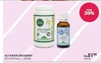 Matas ALT NATUR DROGERIET tilbud
